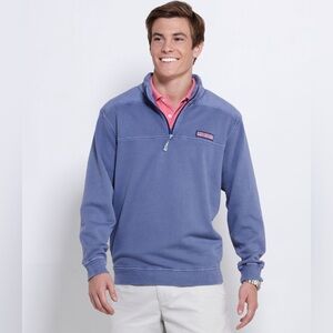 Vineyard Vines Y2K Classic Shep Shirt Quarter Zip Pullover Size Extra Large (XL)